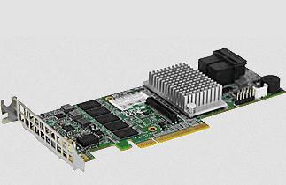 Supermicro AOC-S3108L-H8IR RAID controller PCI Express 12 Gbit/s