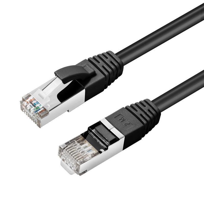 Microconnect SSTP6015S networking cable Black 1.5 m Cat6 S/FTP (S-STP)