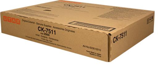 Utax 623510010/CK-7511 Toner black. 35K pages ISO/IEC 19798 for TA 356