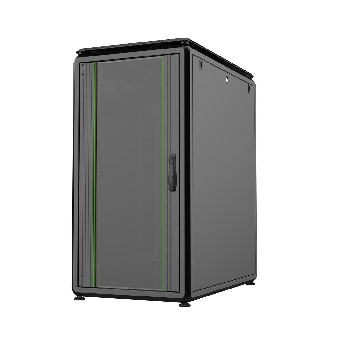 Lanview RDL22U61BL rack cabinet 22U Black