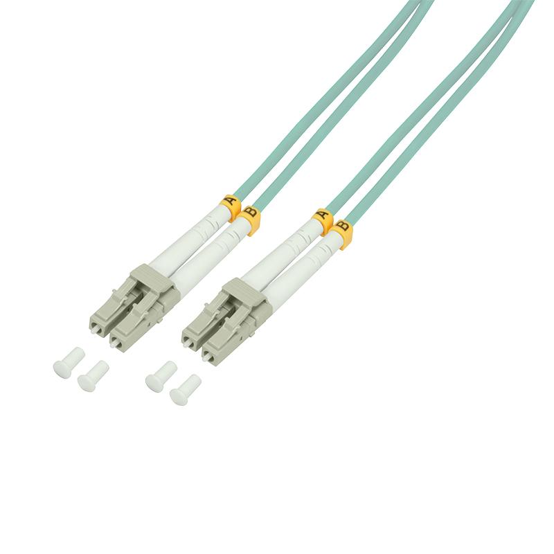 LogiLink FP3LC50 InfiniBand/fibre optic cable 50 m 2x LC Turquoise