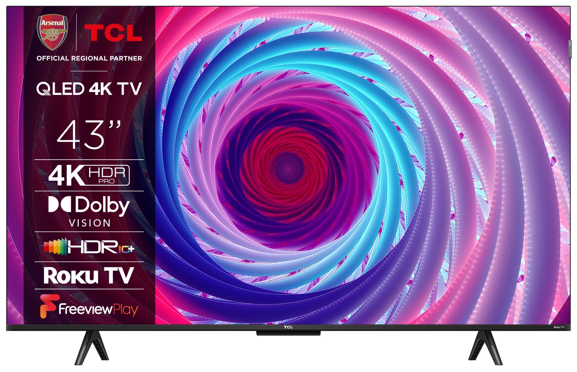 Roku TV Smart 4K Ultra HD HDR QLED TV