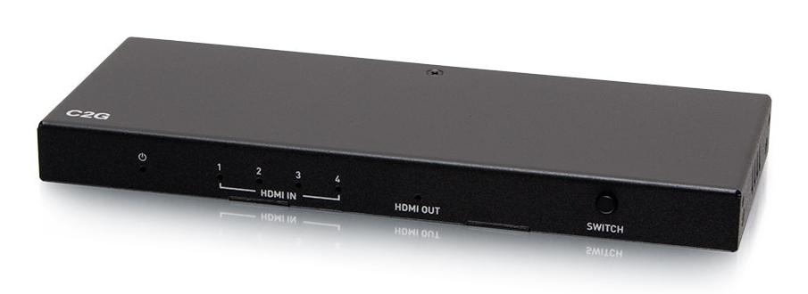 C2G 4-Port HDMI Switch - 4K 60Hz