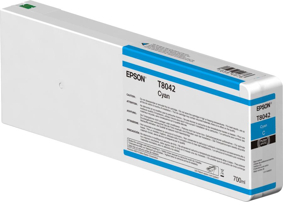 Epson C13T55K200/T55K200 Ink cartridge cyan 700ml for Epson SC-P 7000/