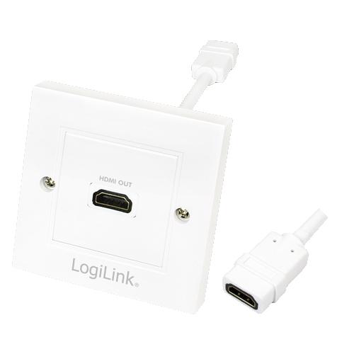 LogiLink AH0014 HDMI cable HDMI Type A (Standard) White