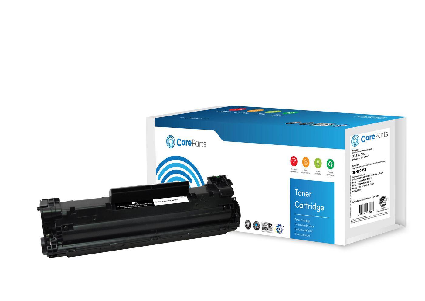 CoreParts Toner Black CF283A