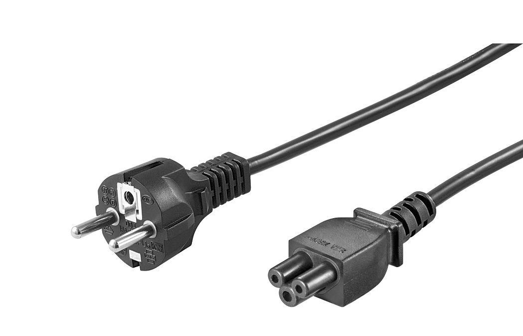 Microconnect PE010810S power cable Black 1 m CEE7/7 C5 coupler