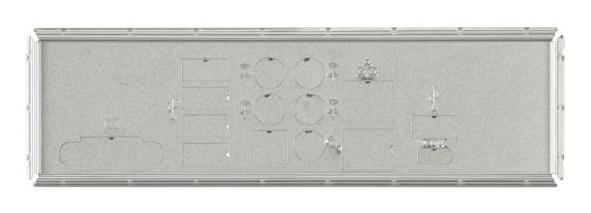 Supermicro MCP-260-00115-0N computer case part Rack I/O shield