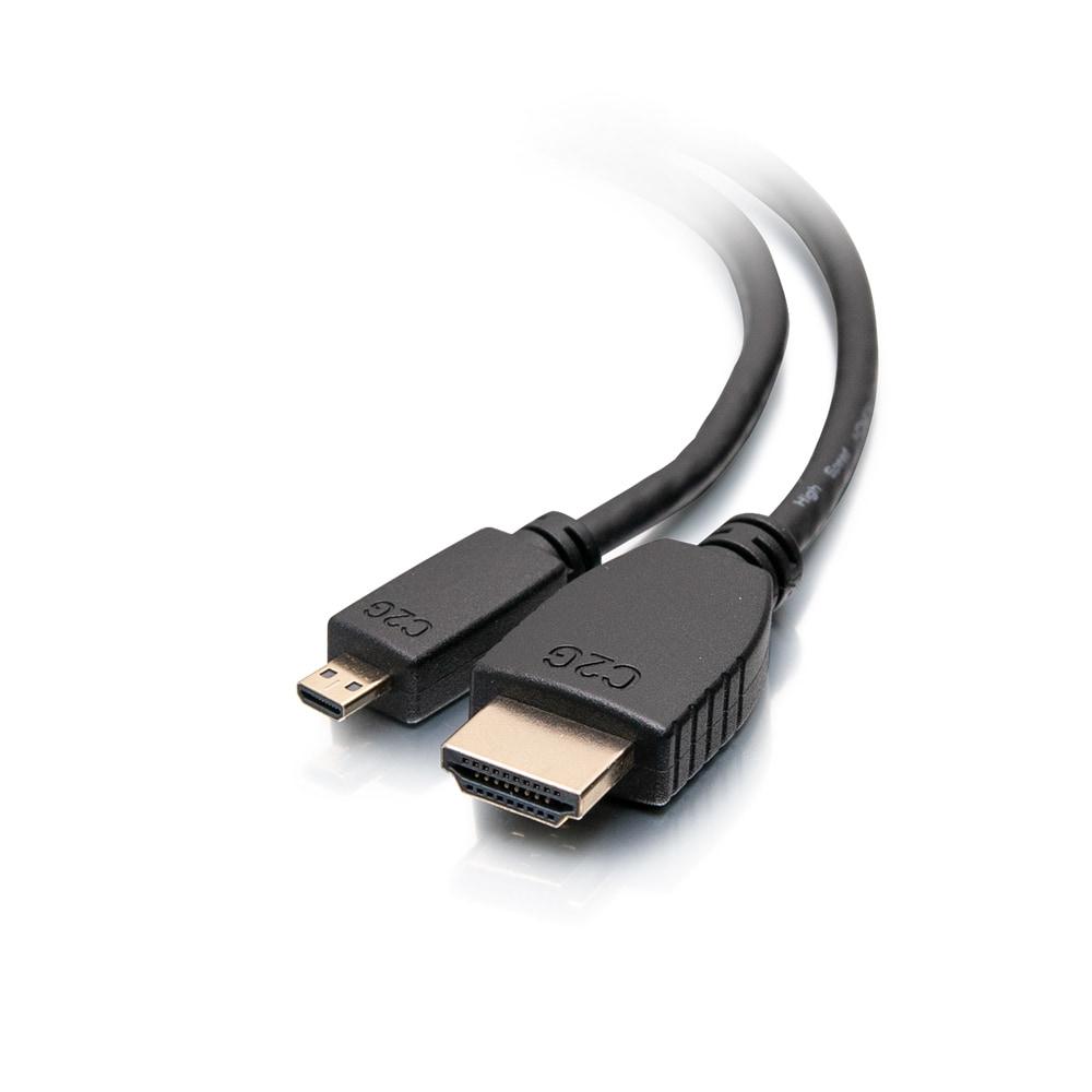 C2G 3m High Speed HDMI To Micro HDMI Cable With Ethernet - 4K 60Hz