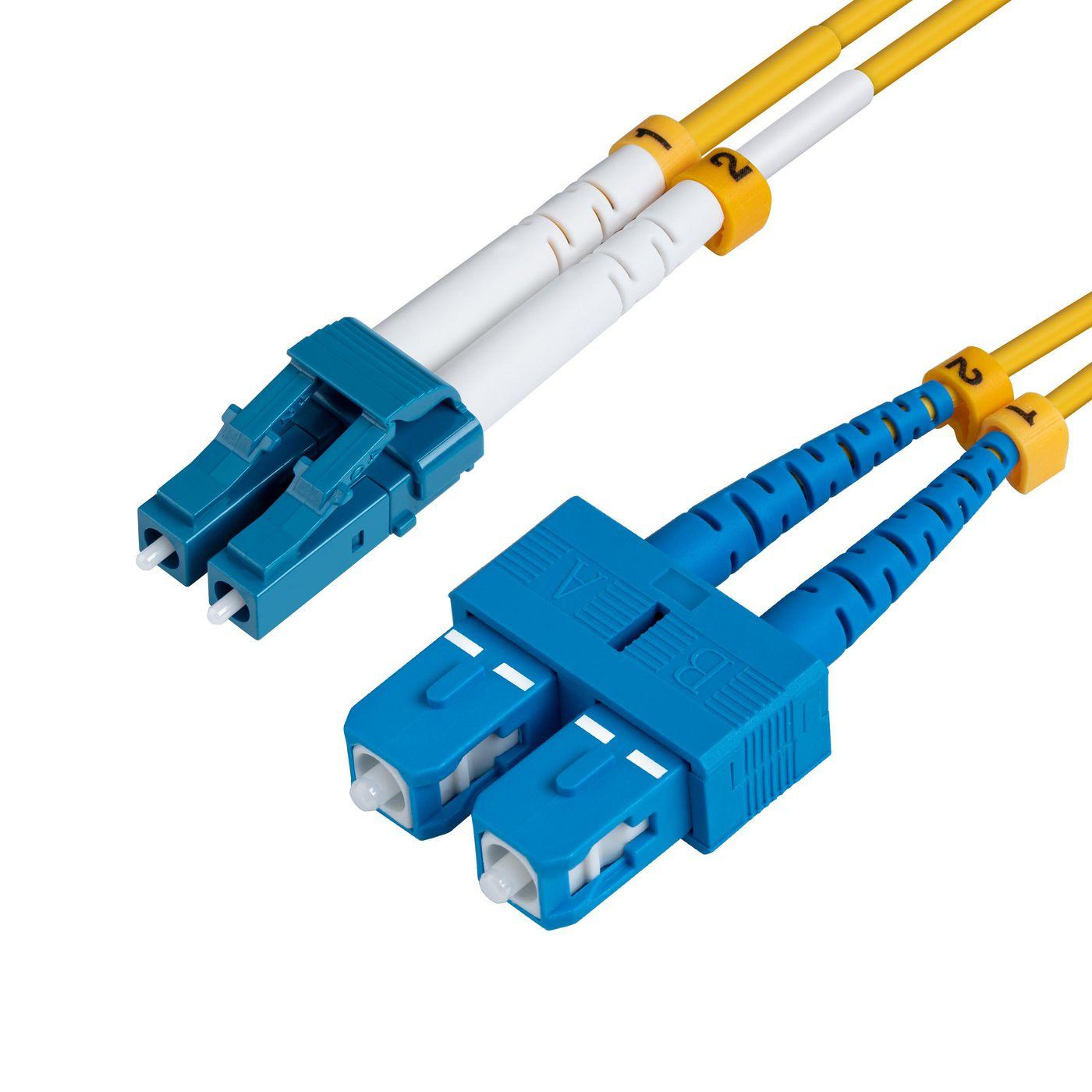 Microconnect FIB421015 InfiniBand/fibre optic cable 15 m LC SC Yellow