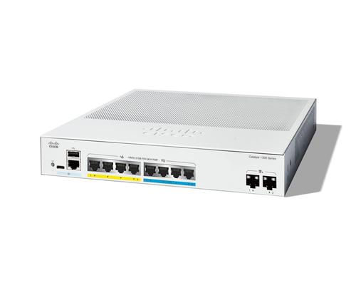 Cisco Catalyst 1300-8MGP-2X - Switch - L3 - Managed - 4 x Gigabit Ethe