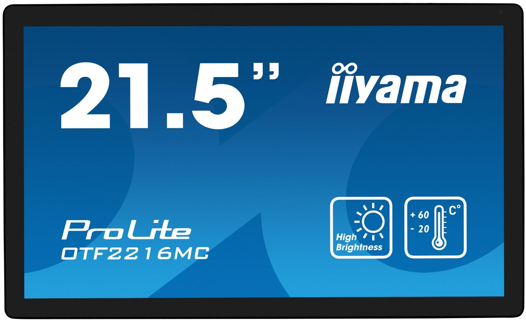 iiyama OTF2216MC-B1 Signage Display Digital signage flat panel 55.9 cm