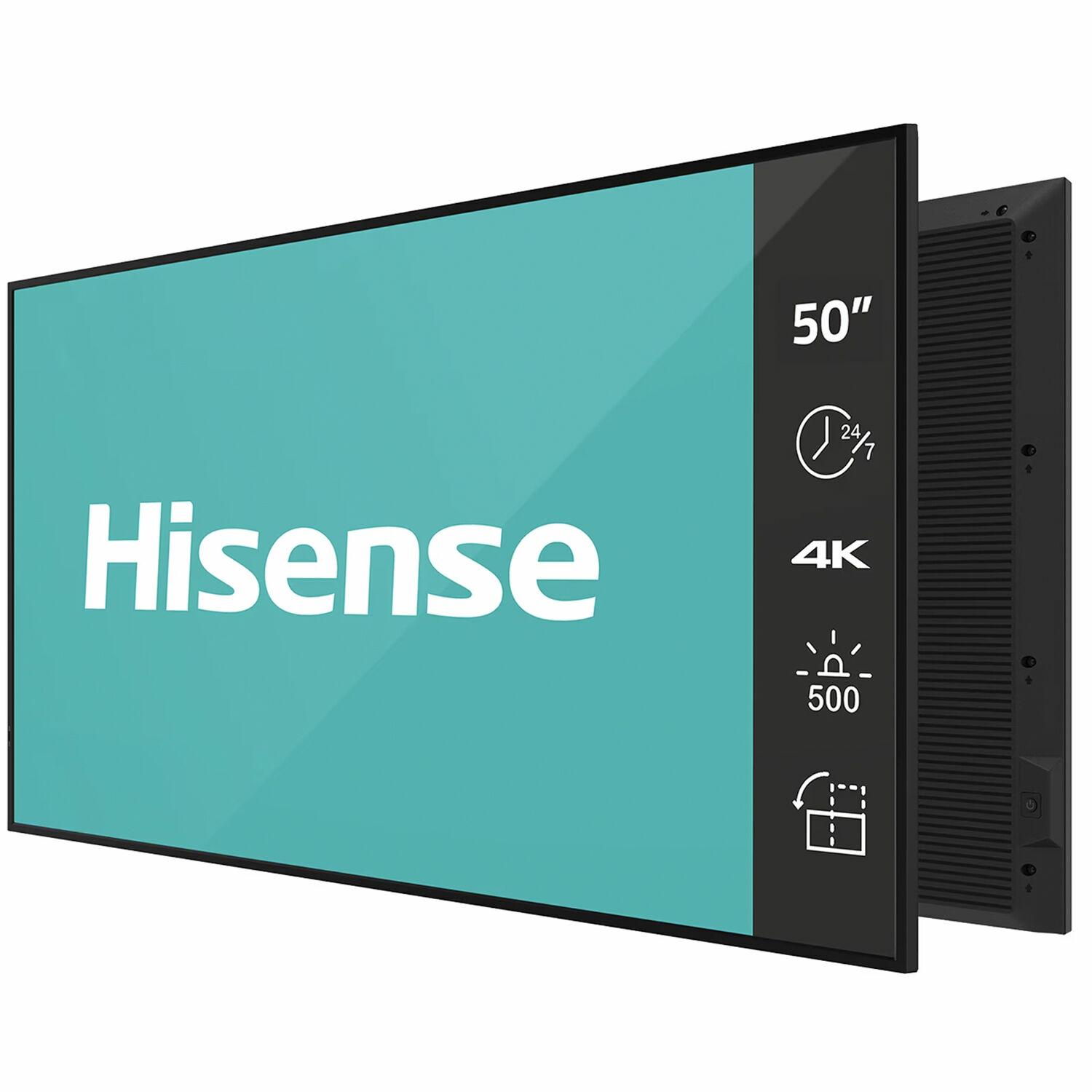 Hisense 50DM66D Signage Display 127 cm (50") Wi-Fi 500 cd/m² 4K U