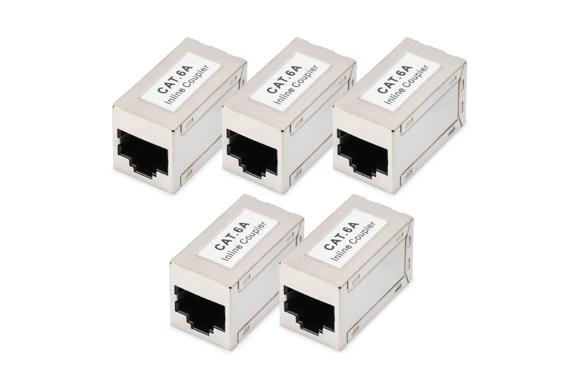 Digitus CAT6A modular coupler. full shielded