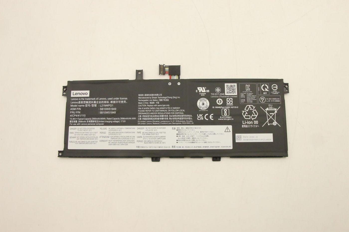 Lenovo 46Wh internal Lithium-Ion