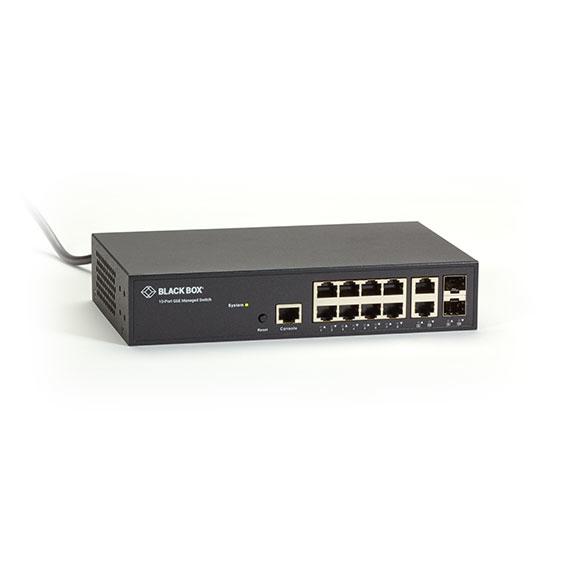 Black Box LGB1110A network switch Managed L2+ Gigabit Ethernet (10/100