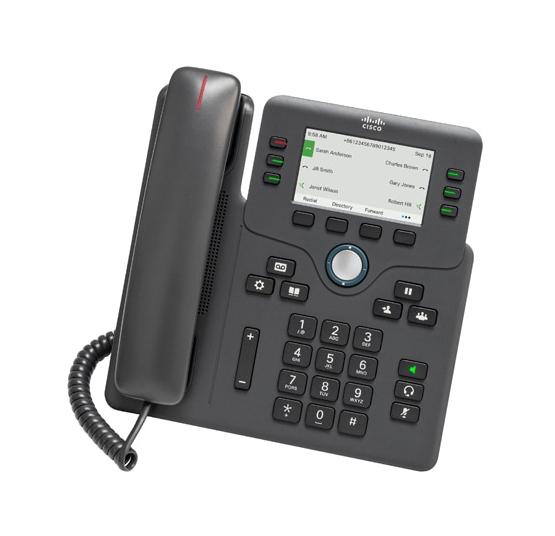 Cisco CP-6871-3PCC-K9= IP Phone Black 6 Lines