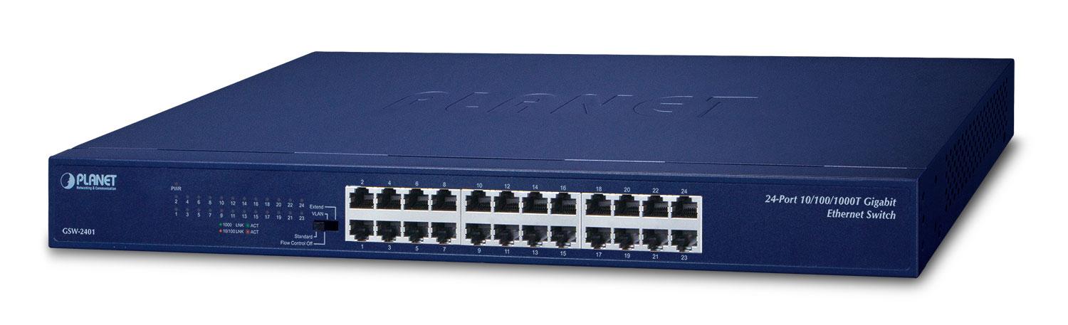 PLANET GSW-2401 network switch Unmanaged Gigabit Ethernet (10/100/1000