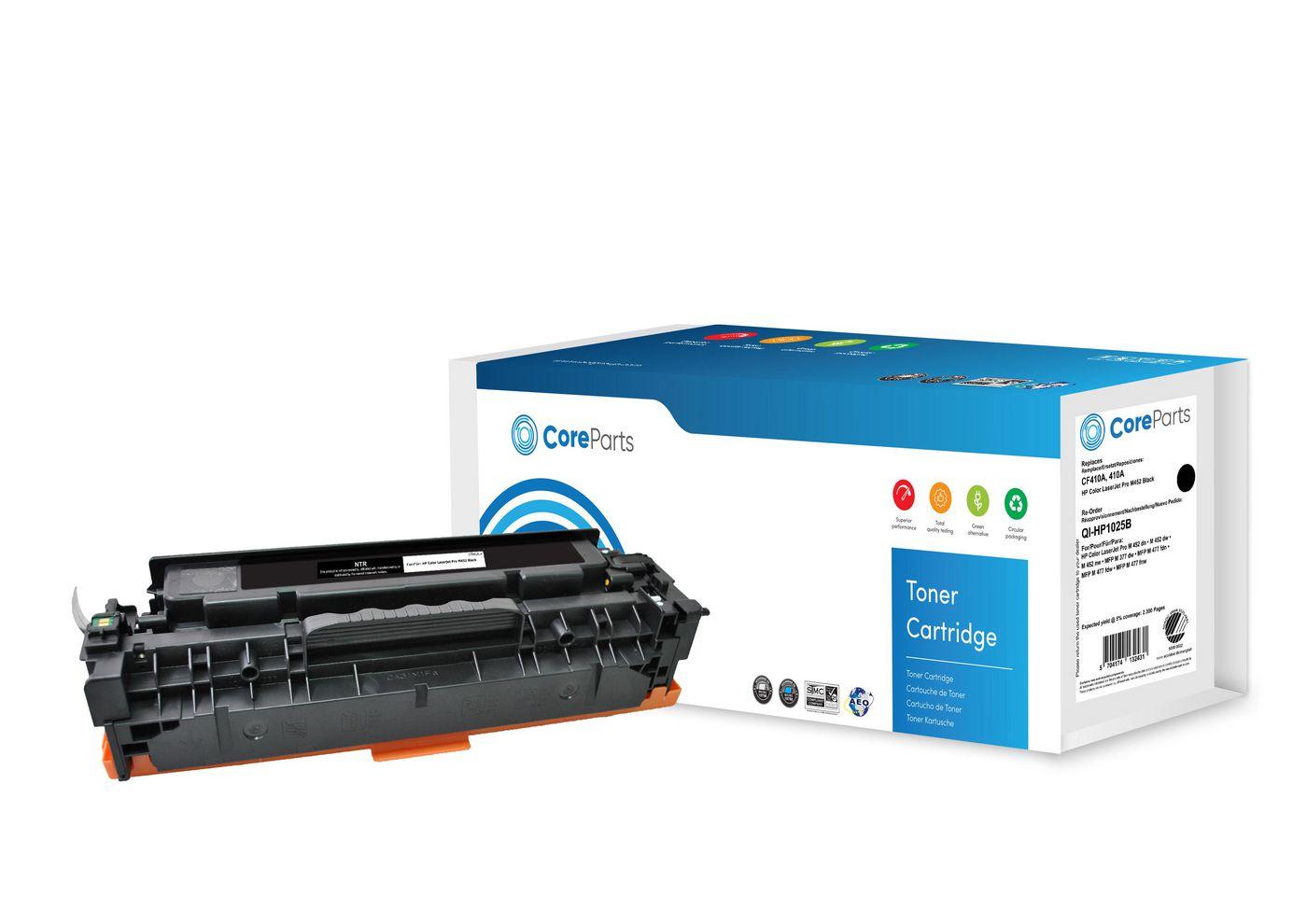 CoreParts QI-HP1025B toner cartridge 1 pc(s) Compatible Black