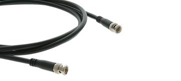 1.8m BNC Male-Male RG6 Coax Video Cable - Black