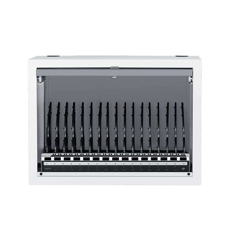 LogiLink USB-C multi-charging station. 15-Port. PD. smart. grey