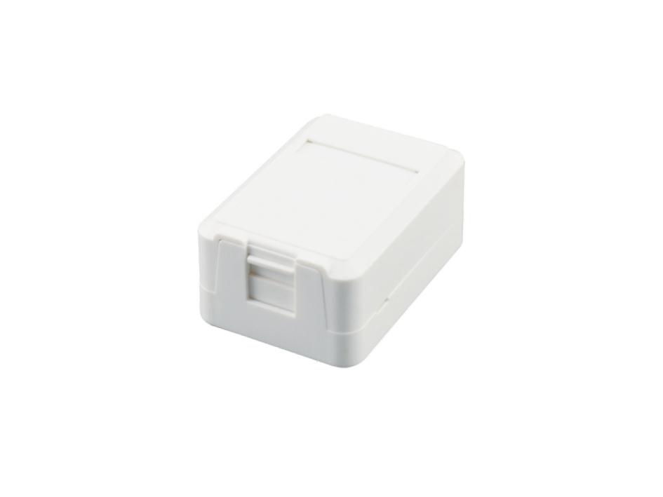 Equip 1-Port Keystone Jack Surface Mount Box