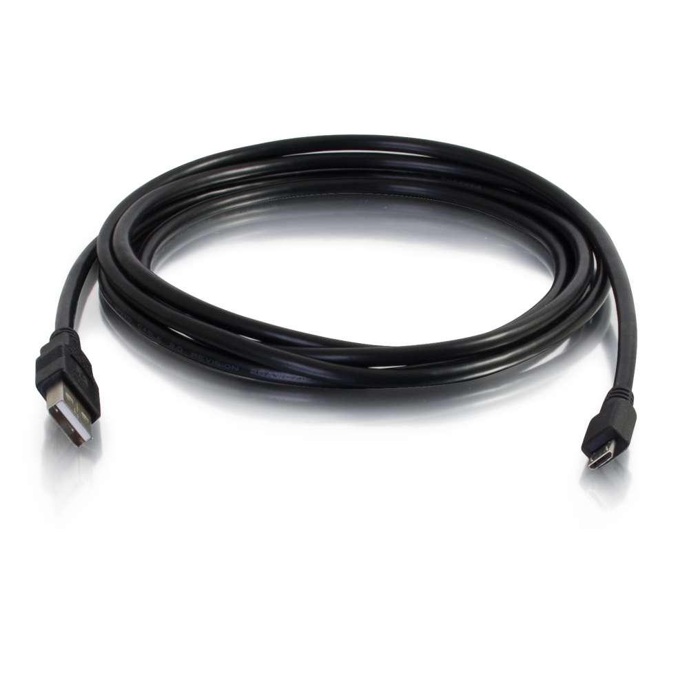 C2G 4m USB 2.0 A Male To Micro-USB B Male Cable (15ft)