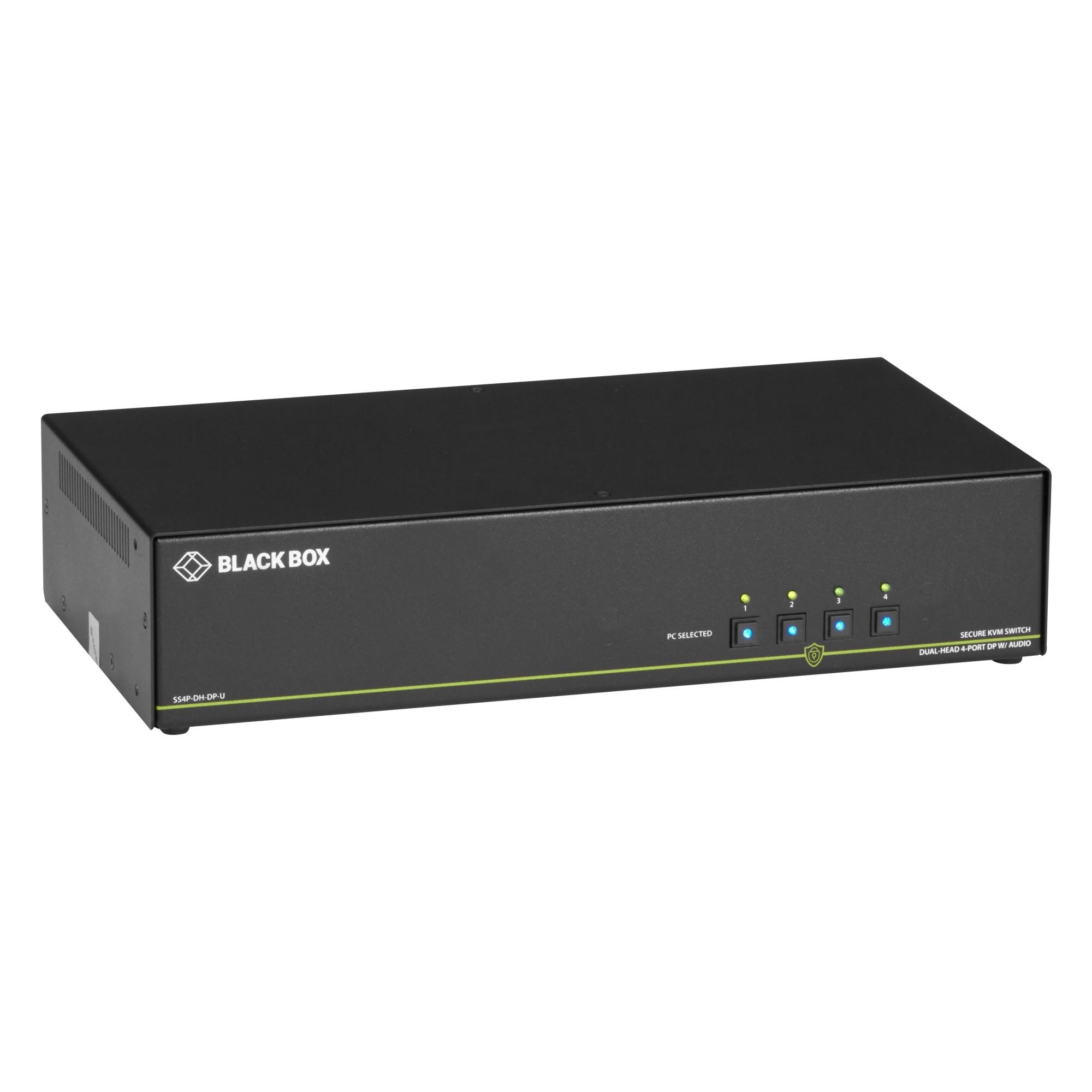 Black Box SECURE KVM SWITCHDH4-PORT. KVM Switch