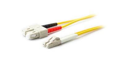 AddOn Networks 1m SC/LC SMF InfiniBand/fibre optic cable Yellow