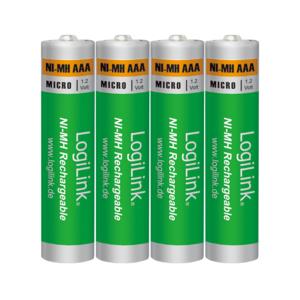 LogiLink LR03RB4 household battery Rechargeable battery AAA Nickel-Met