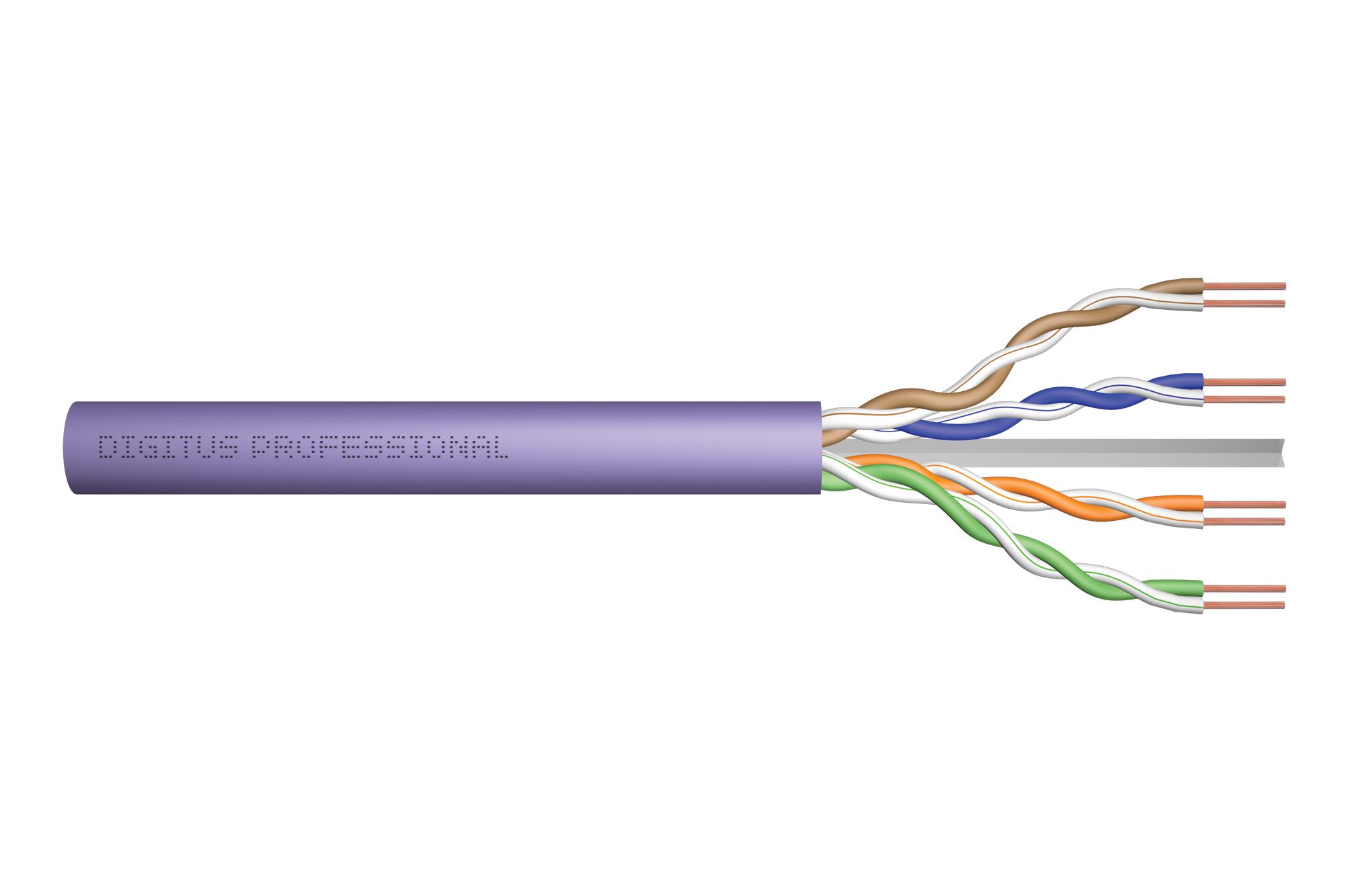 Digitus Cat.6 U/UTP installation cable. 100 m. simplex. Eca