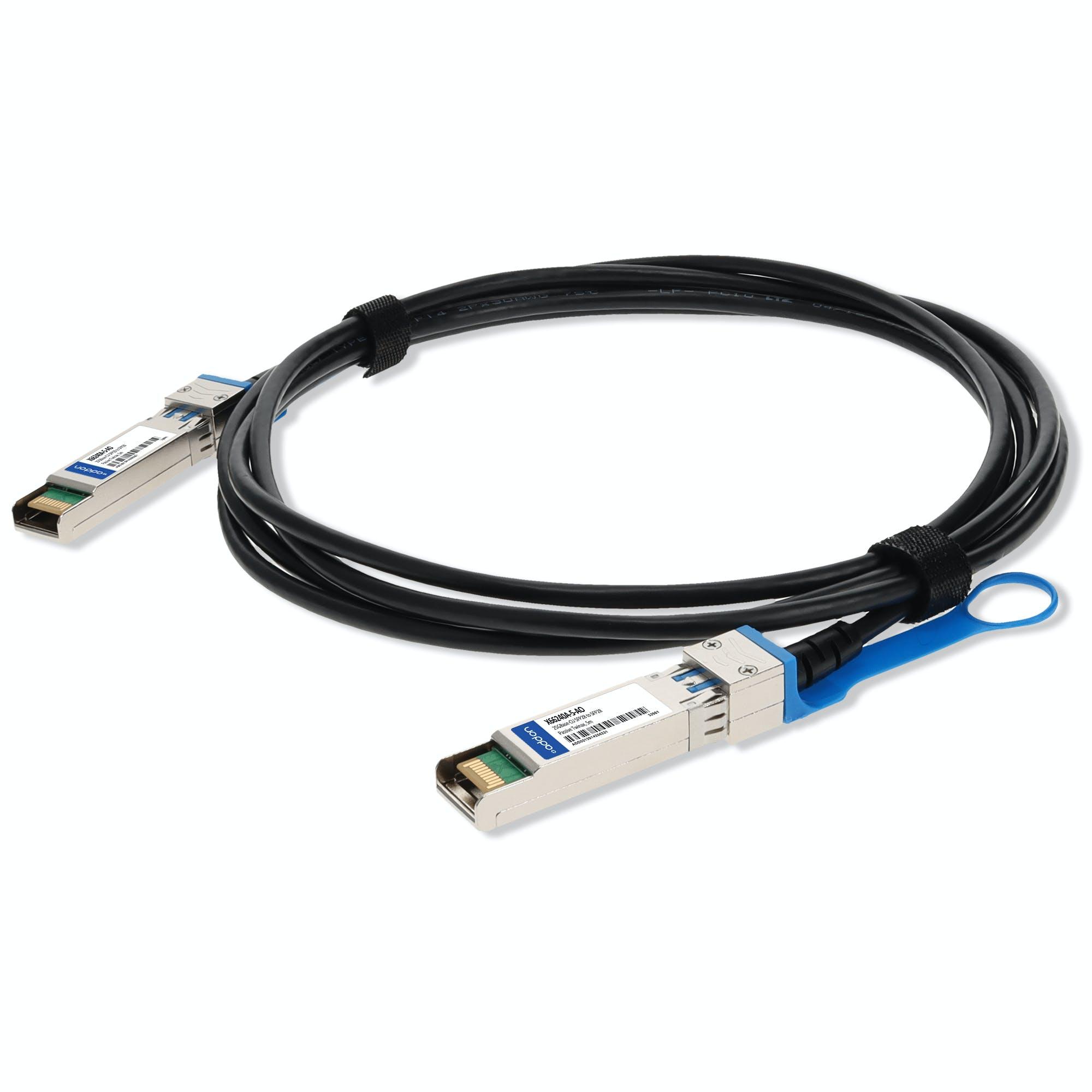 AddOn Networks X66240A-5-AO InfiniBand/fibre optic cable 5 m SFP28 Bla