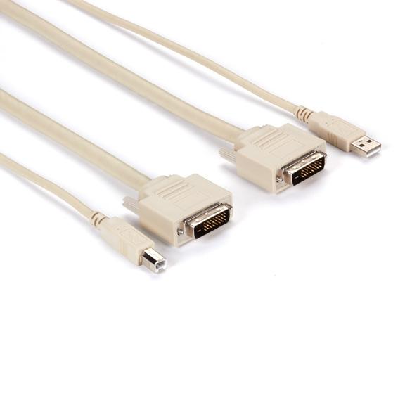 Black Box EHN900025U-0015 KVM Cable Beige 4.5 M