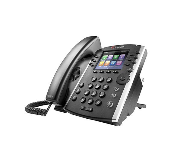 POLY 411 IP phone Black 12 lines TFT