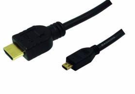 LogiLink HDMI/microHDMI. 2.0m HDMI Cable 2 M HDMI Type A (Standard) HD