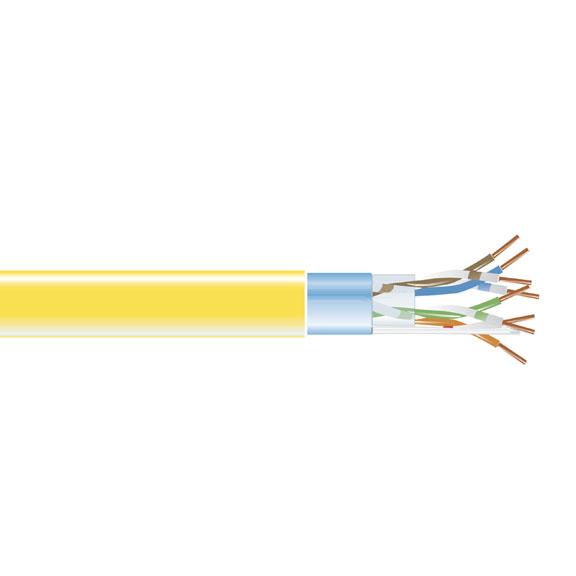 Black Box EVNSL0504A-1000 Networking Cable Yellow 304.8 M Cat5e U/FTP