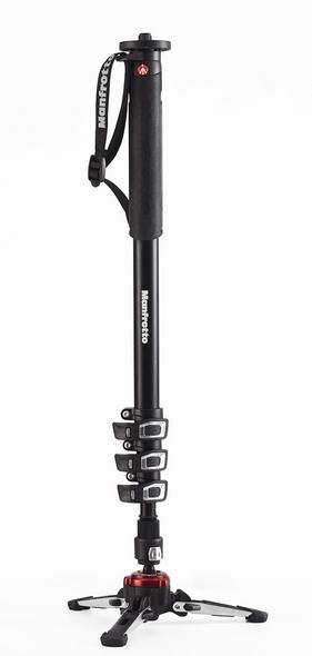 Manfrotto MVMXPROA4 Camera Monopod 1/4. 3/8" Aluminium Black