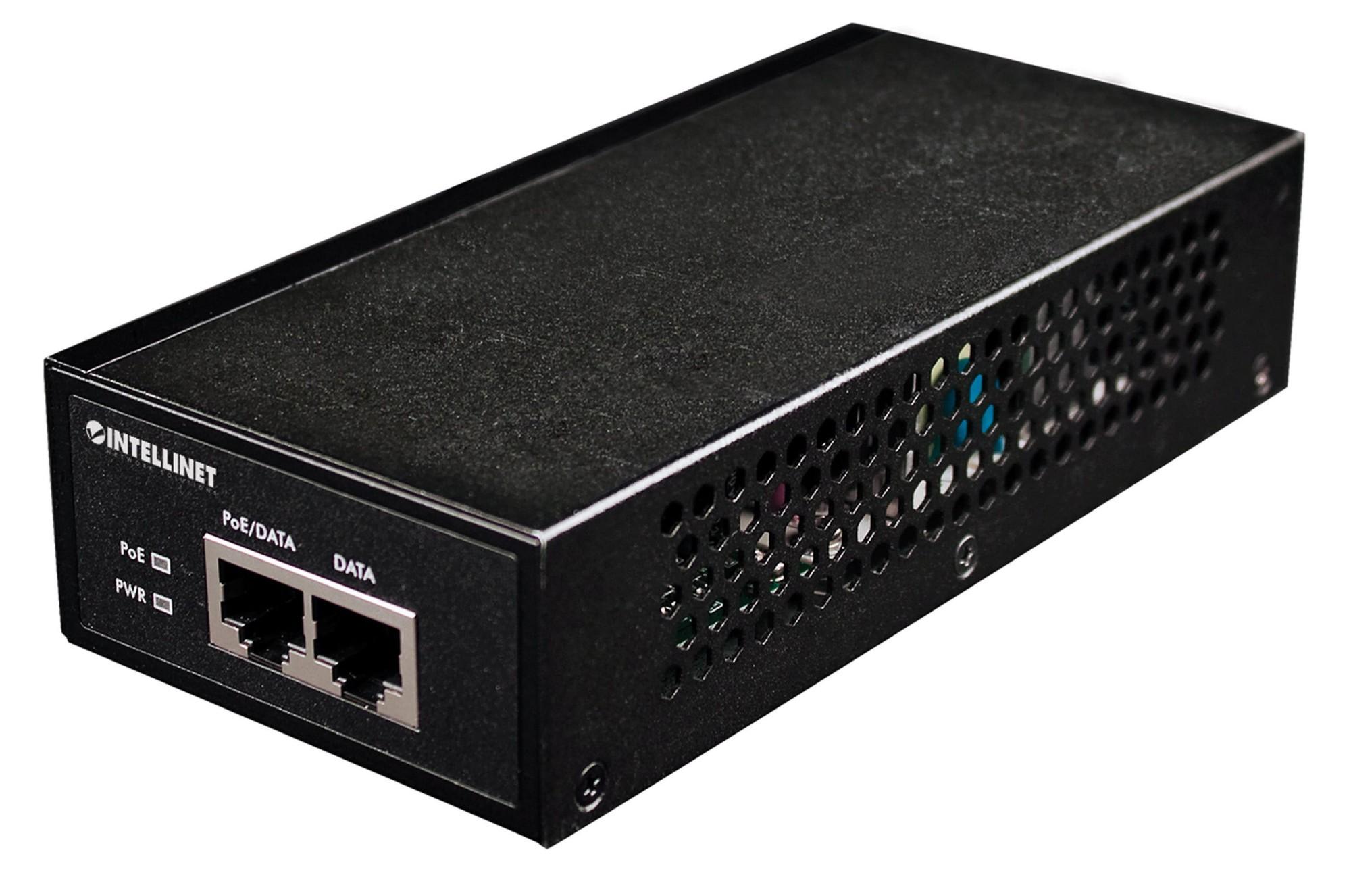 Intellinet Gigabit High-Power PoE+ Injector. 1 x 30 W. IEEE 802.3at/af