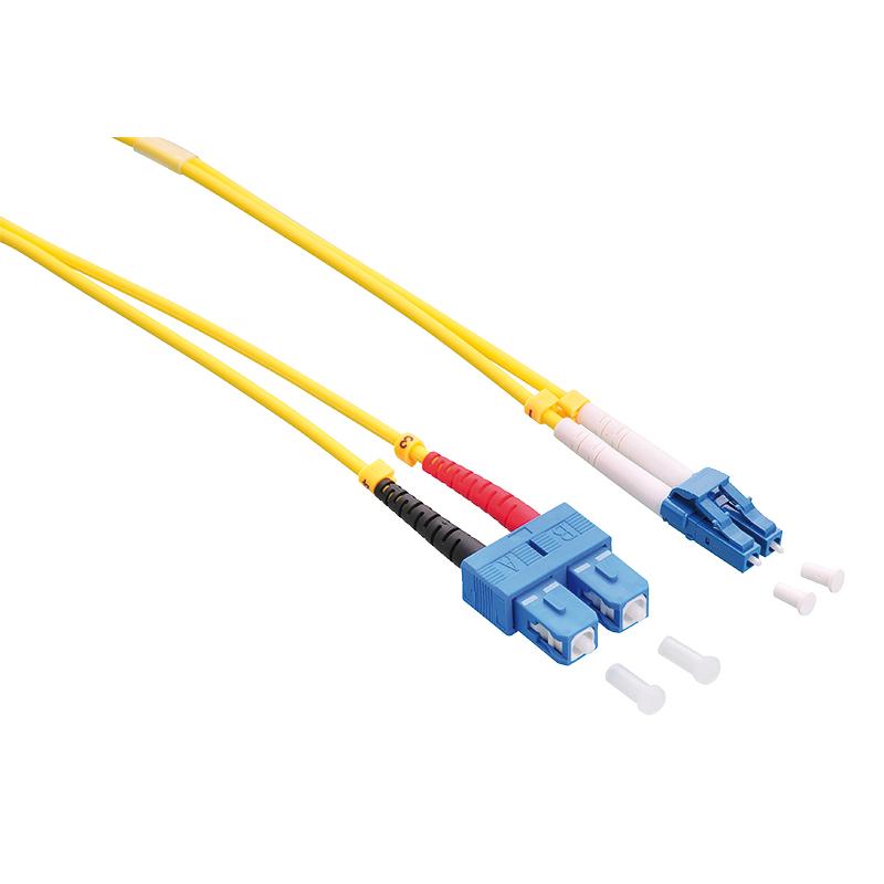 LogiLink 5m. LC/SC InfiniBand/fibre optic cable Yellow