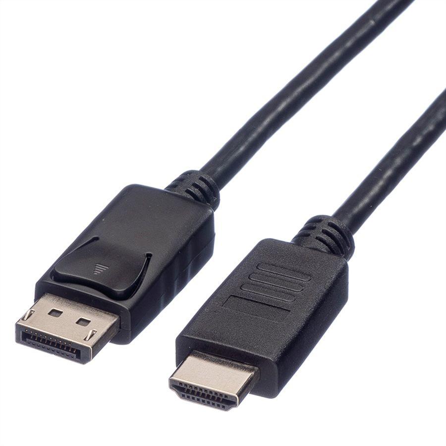 ROLINE DisplayPort Cable. DP - HDTV. M/M. 2 m