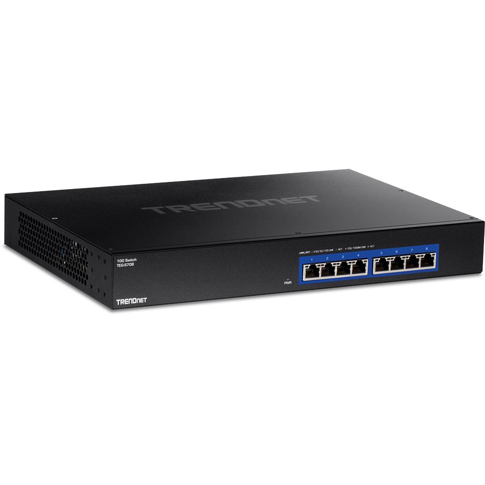 Trendnet TEG-S708 network switch Black