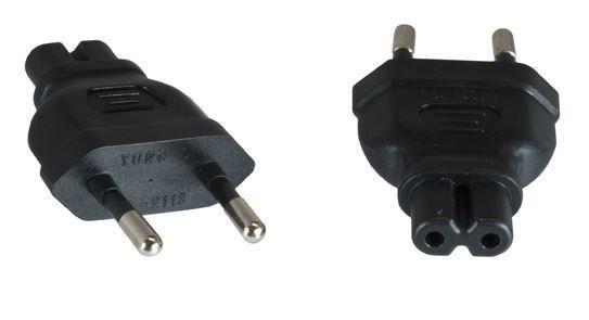 Microconnect PEEUC7AD power plug adapter Type M C7 Black