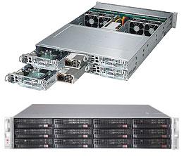 Supermicro SuperServer 6027PR-HTR Intel® C602 LGA 2011 (Socket R) Rack