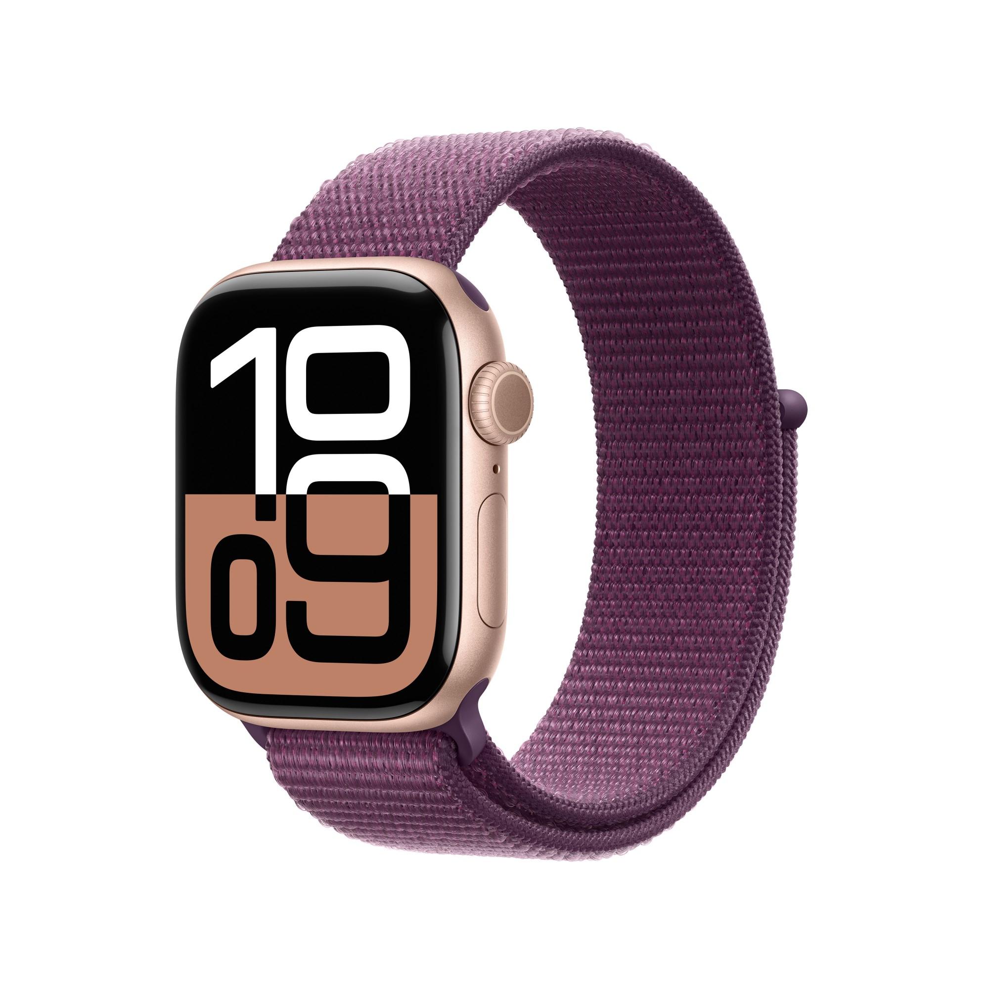 Apple Watch Series 10 GPS + Cellular 42mm Rose Gold Aluminium Case wit