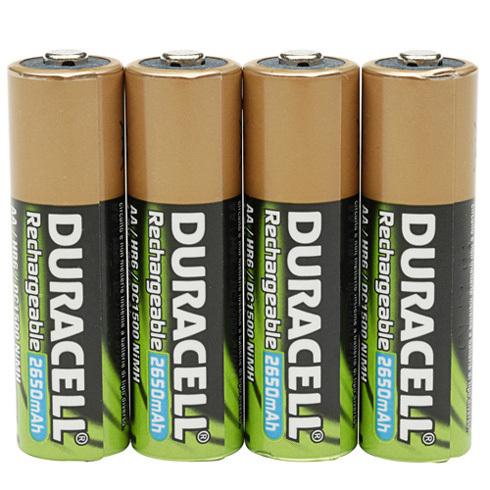 Duracell StayCharged AAA 4 Pack Rechargeable battery Nickel-Metal Hydr