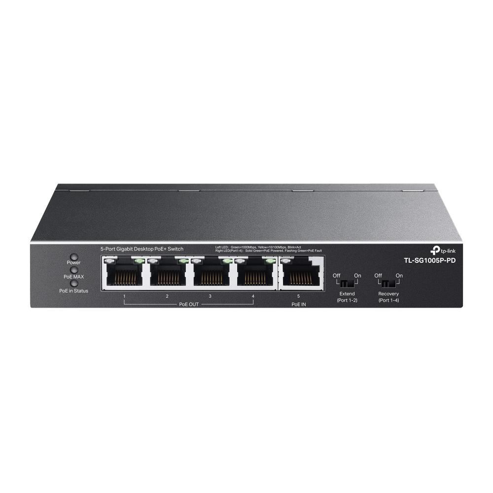 TP-Link TL-SG1005P-PD network switch Gigabit Ethernet (10/100/1000) Po