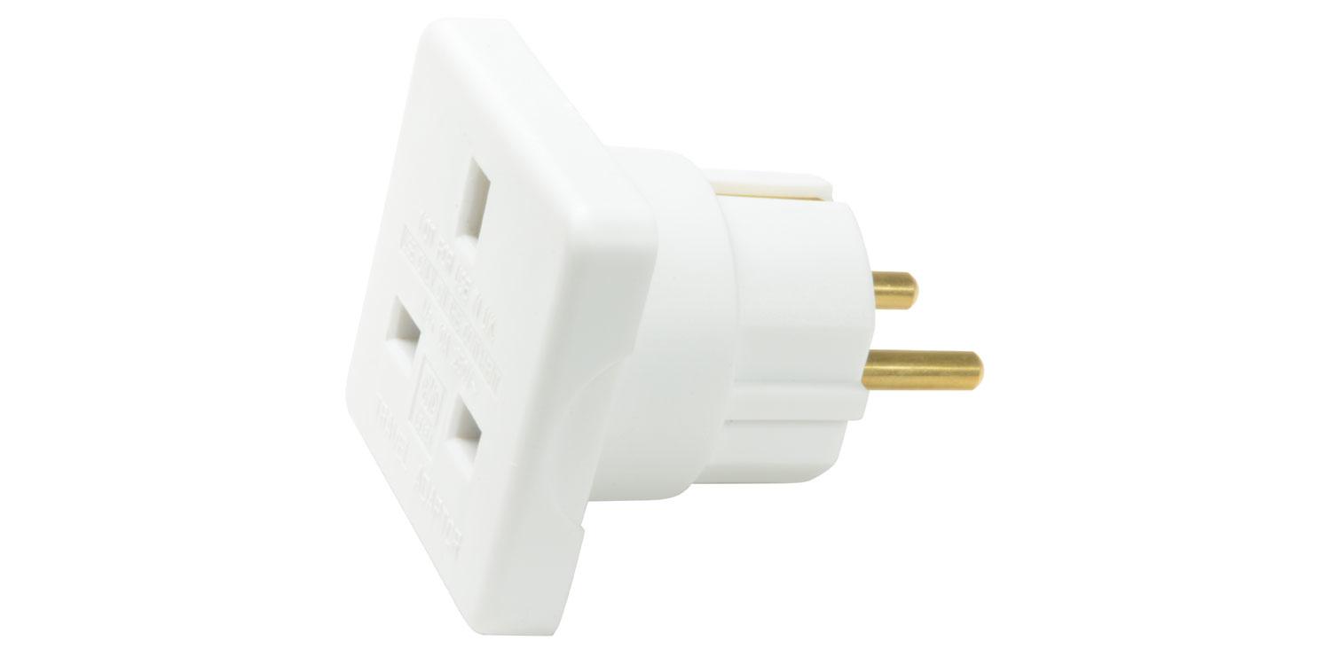 Mercury 429.905UK power plug adapter Type G (UK) Type C (Europlug) Whi