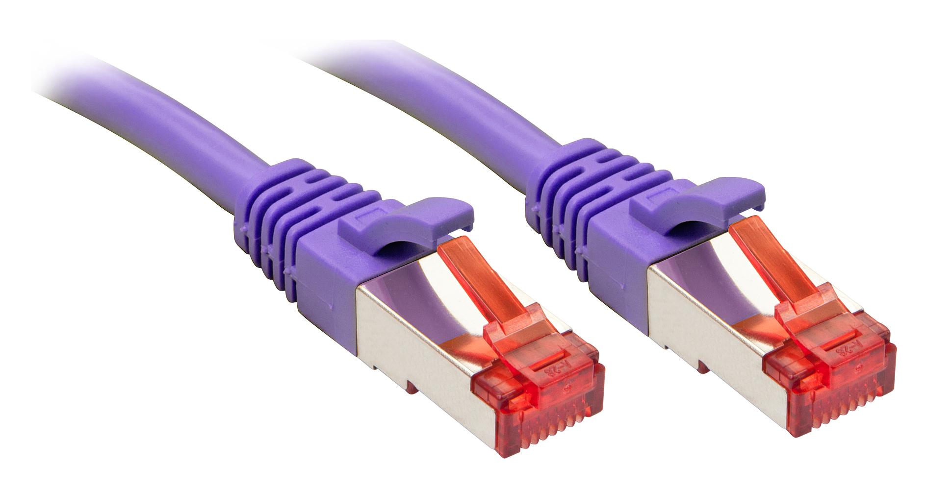 Lindy RJ-45 Cat.6 S/FTP 5m networking cable Violet Cat6 S/FTP (S-STP)