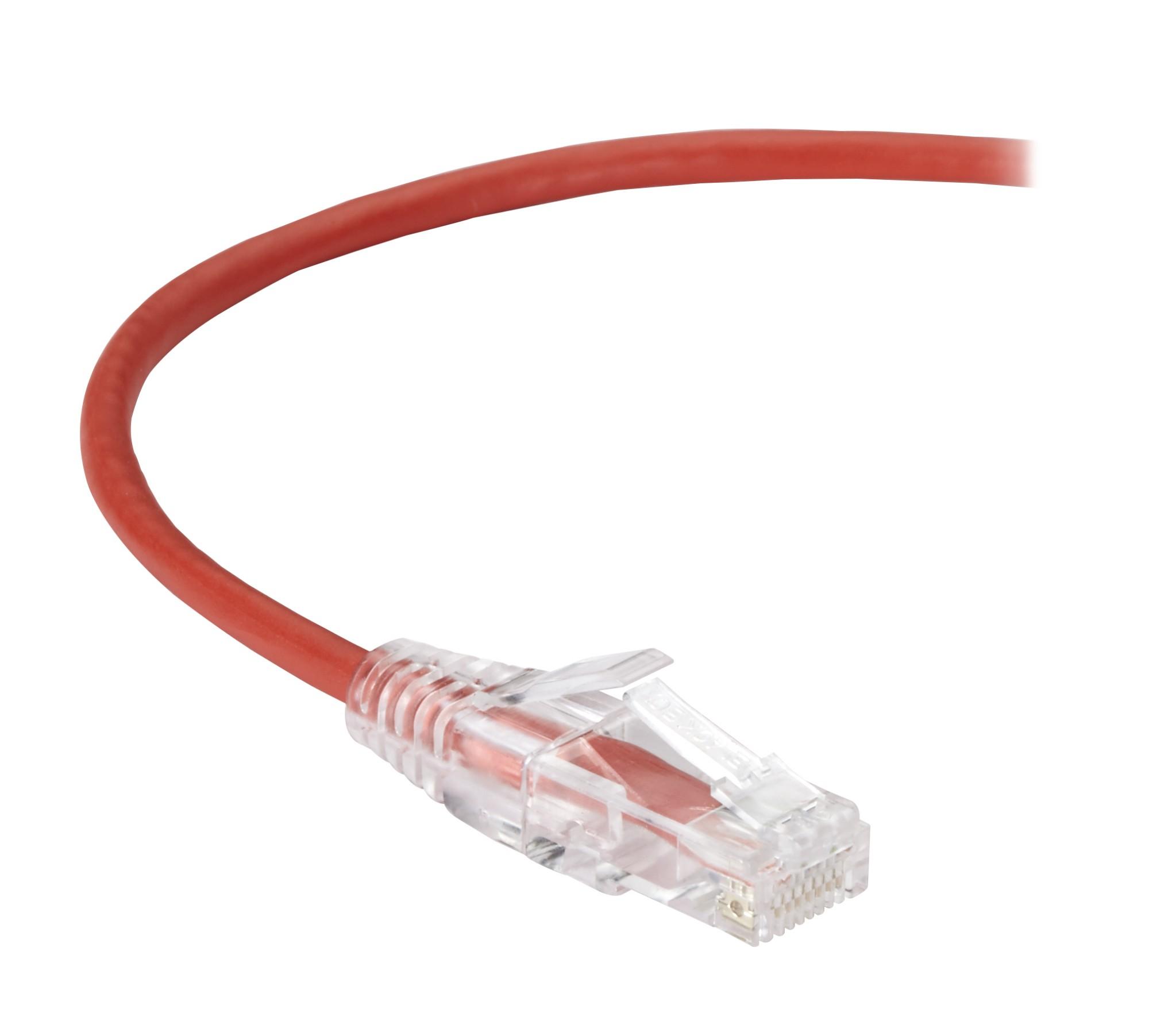 Black Box CAT6A 4.5m Networking Cable Red U/UTP (UTP)