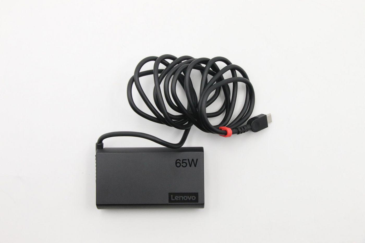 Lenovo AC Adapter 65W USB Type-C includes power cable